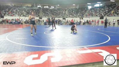 113 lbs Round Of 32 - Takota Ramirez, Perry Girls Wrestling Club vs Judith Contreras, Ponca City LadyCat Wrestling