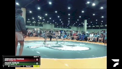 138 lbs Round 3 (6 Team) - Jermarcus Thomas, BRAWL Silver vs Mason Nobles, Techfall White