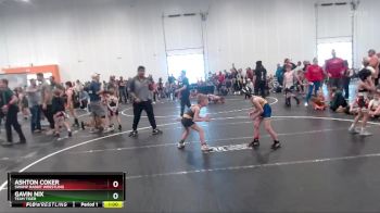 60 lbs Cons. Round 3 - Ashton Coker, Swamp Rabbit Wrestling vs Gavin Nix, Team Tiger