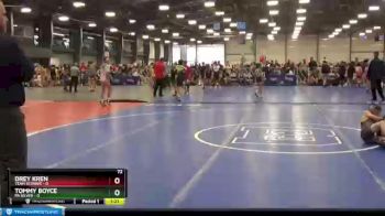 72 lbs Round 3 (6 Team) - Tommy Boyce, PA Silver vs Drey Kren, Team Sconnie