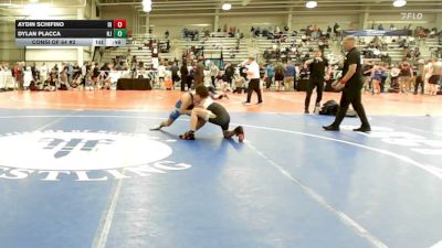 138 lbs Consi Of 64 #2 - Aydin Schifino, RI vs Dylan Placca, NJ