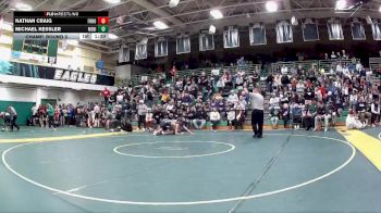 144 lbs Champ. Round 3 - Michael Kessler, Medina vs Nathan Craig, Fremont Ross