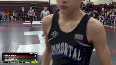 J-12 lbs Semifinal - Julian Ledtje, Denver Wrestling Club vs Breck White, Immortal Athletics WC