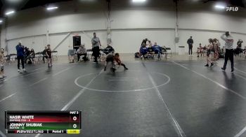 60 lbs Semis (4 Team) - Johnny Shubiak, Buxton vs Nasir White, Diamond Fish