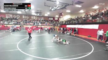 106 lbs Champ. Round 2 - Brayden Noble, Blackfoot vs Elijah Williamson, Middleton