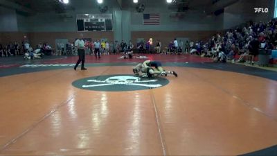 125 lbs Champ. Round 2 - Chris Cushman, Wisconsin - Eau Claire vs Ty Gentry, Reinhardt University