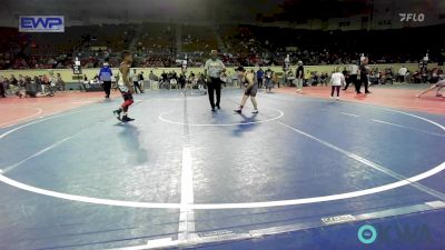 120 lbs 7th Place - Joncarlo Claudio, Jenks Trojan Wrestling Club vs Jacobi Harris, Sulphur Youth Wrestling Club