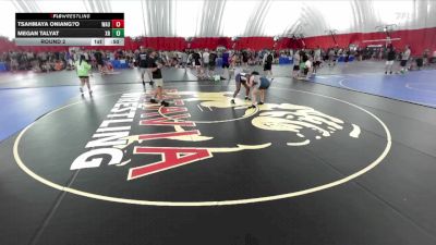 135-138 lbs Round 2 - Megan Talyat, Xavier-Cedar Rapids vs Tsahmaya Oniang?o, Waunakee