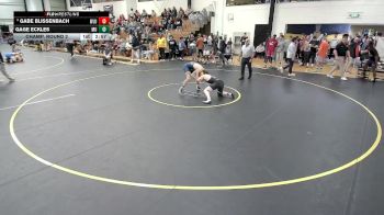 174 lbs Champ. Round 2 - Gage Eckles, Marian vs Gabe Blissenbach, West Liberty