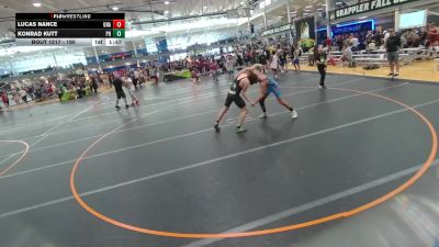 190 lbs Cons. Round 4 - Konrad Kutt, Unattached vs Lucas Nance, Unattached