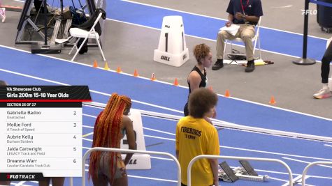 High School Girls' 200m, Finals 26