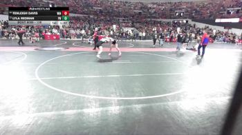 138 lbs Champ. Round 2 - Lyla Redman, Prairie Wrestling vs Tenleigh Davis, Winneconne
