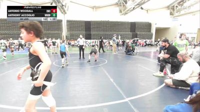 73 lbs Rr Rnd 1 - Antonio Woodall, DoughBoys ES vs Anthony Accoglio, Williamstown Mighty Braves ES