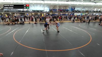 157 lbs Champ. Round 4 - Griffin Ablin, Howe Wrestling School vs James Kosza, Unattached