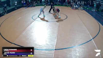 65 lbs Round 2 - Crew Downing, Wyoming vs Jayvin Fearn, Utah