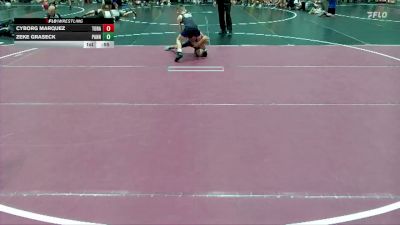 66 lbs Round 3 (4 Team) - Cyborg Marquez, Top Rank vs Zeke Graseck, Panhandle Pitbulls