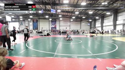 185 lbs Rr Rnd 3 - Kaylyn Lawson, CKWA vs Katelynn Krepps, Lady Bandits