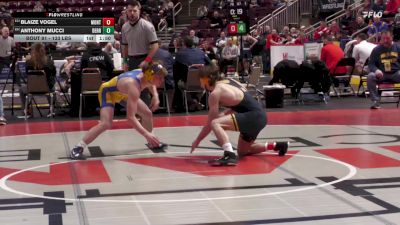 133 lbs First Round - Blaize Vogel, Montoursville vs Anthony Mucci, Derry