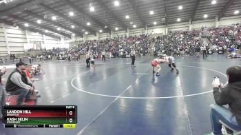 135 lbs Cons. Round 4 - Kash Selin, Stansbury vs Landon Hill, Brighton