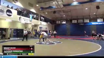 285 lbs Champ. Round 1 - Bishop Mccoy, Millersville vs Alphonse Ferrentino, American Int`l