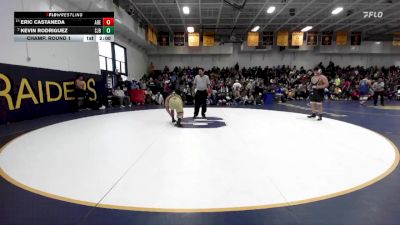 215 lbs Champ. Round 1 - Eric Castaneda, Adelanto vs Kevin Rodriguez, St. John Bosco