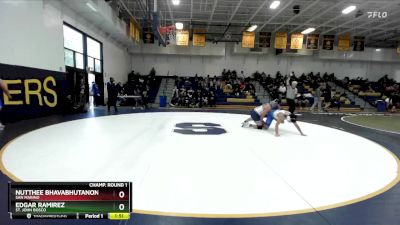 190 lbs Champ. Round 1 - Edgar Ramirez, St. John Bosco vs Nutthee Bhavabhutanon, San Marino