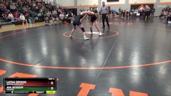 145 lbs Cons. Semi - Ava Bossom, Waukon vs Layna DeMoss, Benton Community