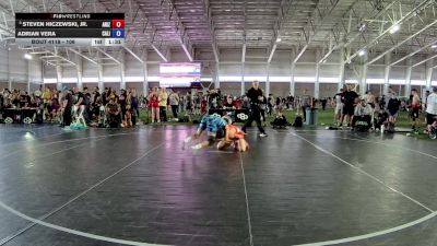 106 lbs Cons. Round 3 - Steven Hiczewski, Jr., Arizona vs Adrian Vera, California