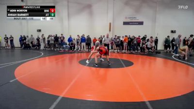 175 lbs Cons. Round 2 - Adin Norton, South Bend Wrestling Club vs Josiah Barnett, Attica