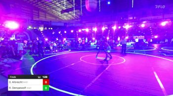 120 lbs Final - Dayton Albrecht, Basement Brawlers vs Ryder Dempewolf, Unattached