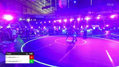 120 lbs Final - Dayton Albrecht, Basement Brawlers vs Ryder Dempewolf, Unattached