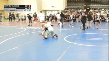 89 lbs Rr Rnd 6 - Matthew Bagocius, Gentile Trained - MSE vs Caiden Crusen, ICWL Bruisers Club - MSE