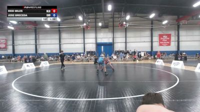 115 lbs Reid Miles, New Jersey vs Jose Breceda, California Silver