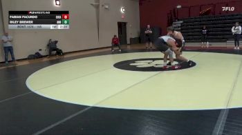 165 lbs 5th Place Match - Fabian Facundo, Southeastern vs Riley Brewer, Andrew College