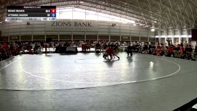 113 lbs Noah Majka, Oklahoma Outlaws Red vs Lytning Hazen, California