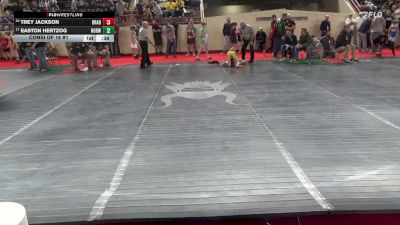 80_B lbs Consi Of 16 #1 - Trey Jackson, Bradford vs Easton Hertzog, Norwin