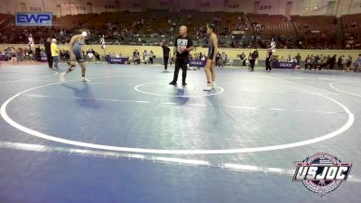 110 lbs Final - Brilynn Mejia, Panhandle RTC vs Cade Schindel, Liberty Warrior Wrestling Club