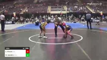 64 lbs Consi Of 4 - Mylah Henebry, Idaho Gold vs Caylee Rincon, BTS Tigers