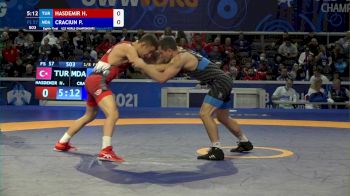 57 kg Round Of 16 - Hafiz Can Hasdemir, Tur vs Petru Craciun, Mda