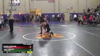 126 lbs Cons. Round 1 - Gavin Capeling, Brentwood Aca. vs Matt Bryant, Goodpasture