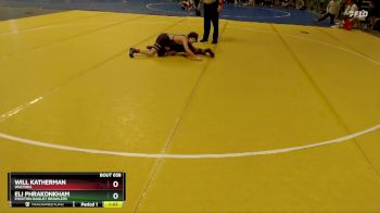 100 lbs Cons. Round 2 - Will Katherman, Waconia vs Eli Phrakonkham, Fosston-Bagley Brawlers