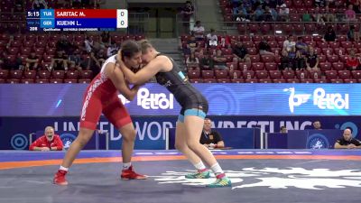 76 kg Qualif. - Melisa Saritac, Turkey vs Laura Kuehn, Germany