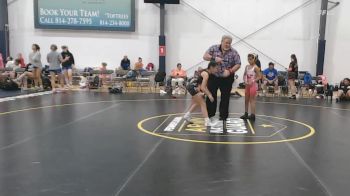 29 lbs Rr Rnd 3 - Camryn McManus, CT Whale - W vs Sadie Sweat, Mat Demon - W