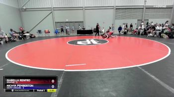 190 lbs Round 2 (6 Team) - Isabella Renfro, Missouri vs Nichya Pemberton, South Carolina