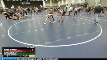 113 lbs Cons. Round 2 - Nathan Reilly, 512 Outlaw Wrestling vs Kaleb Branch, Lebanon High School Wrestling