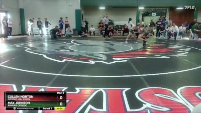 106 lbs Cons. Round 1 - Max Johnson, Roanoke Catholic vs Cullen Norton, Catholic High School