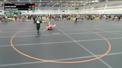 190 lbs Cons. Round 2 - Carter Whaley, Unattached vs Zayne Zeeuw, Unattached