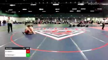 152 lbs Consi Of 16 #1 - Brendon Abdon, FL vs Delaney Ruhlman, IN