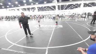 73 lbs Round Of 16 - Raymond Menzel, Fallon Outlaws WC vs Cael Quinlin, Bear Cave WC
