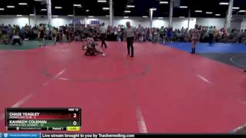 88 lbs Round 1 (8 Team) - Chase Yeagley, Moser`s Mat Club vs Kahreem Coleman, Mayfield Mat Academy